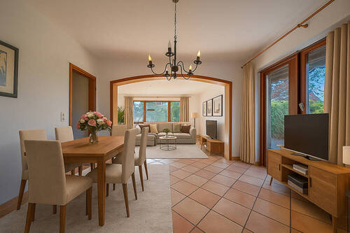 200-8538_Wohn-Esszimmer-9_gestaged - Bungalow mit 115,00 m² in Krempe zum Kaufen