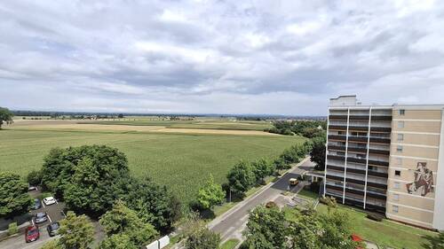 Blick vom Balkon - 