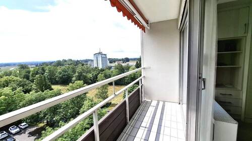Blick vom Balkon - 
