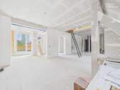 Wohnbereich Rohbau - 5 Zimmer Etagenwohnung in München