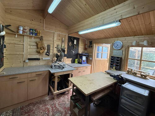 Blockhaus Innen - 