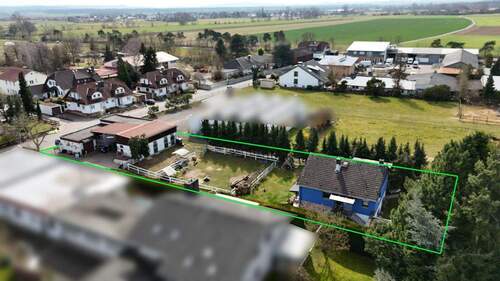 Wohnhaus und Gewerbe - 5 Zimmer Mehrfamilienhaus, Wohnhaus zum Kaufen in Babenhausen