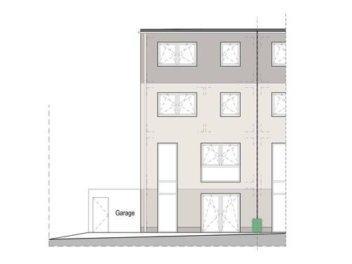 Ansicht Nord - 6 Zimmer Reihenendhaus in Landstuhl