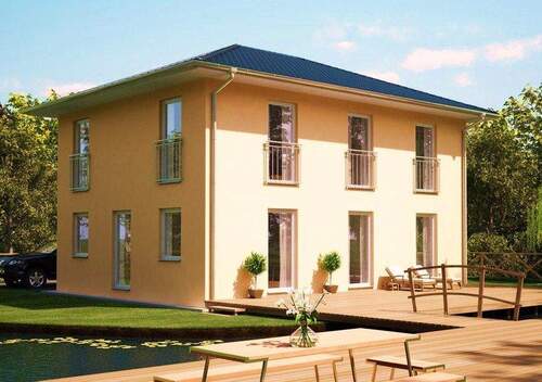 ICON 3+ CITY Aussenansicht - Klasse Massivhaus in begehrter Lage