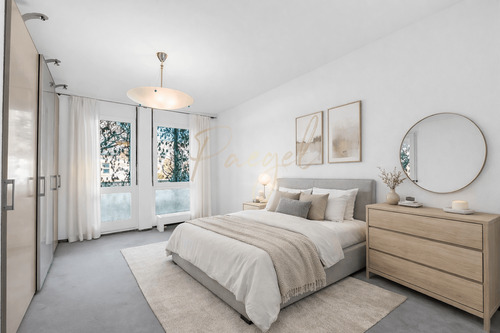 Schlafzimmer (visualisiert) - 3 Zimmer Etagenwohnung zum Kaufen in Michendorf