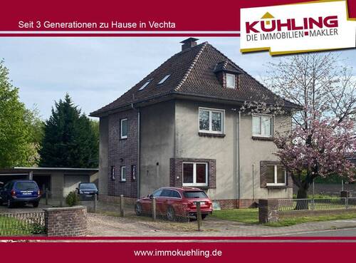Außenansicht - 7 Zimmer Mehrfamilienhaus, Wohnhaus zum Kaufen in Wagenfeld