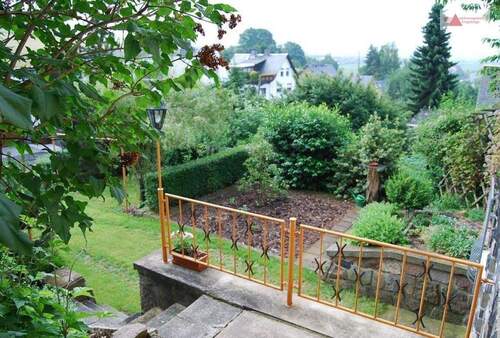 Gartenansicht - 3 Zimmer Einfamilienhaus in Reinsdorf