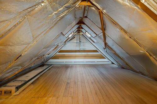 Außbaureserve Spitzboden - 