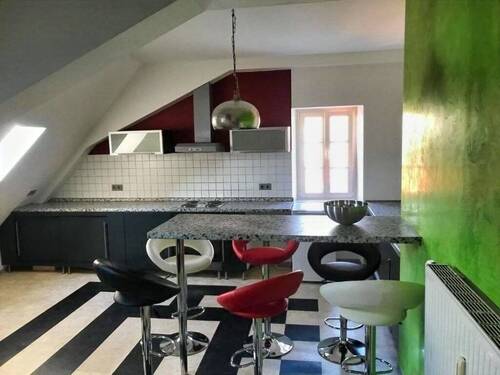 Küche Ferienwohnung DG - 