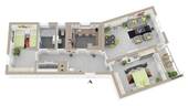 3D - Grundriss - 