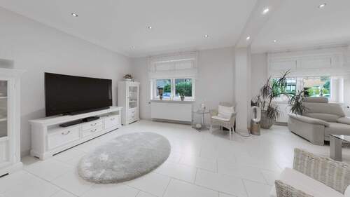 Wohnzimmer - Mehrfamilienhaus, Wohnhaus mit 258,00 m&sup2; in Bremen zum Kaufen