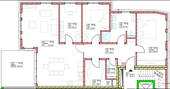 OG WE 2 Grundriss - Etagenwohnung mit 126,20 m² in Oldenburg zum Kaufen