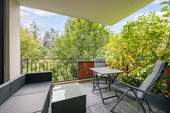 Balkon in Westausrichtung - 3 Zimmer Etagenwohnung in München