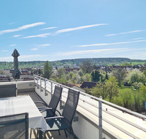 Über den Dächern von Echterdingen - Exklusive 2 Zi. Penthouse Wohnung mit Fernblick - Leinfelden-Echterdingen