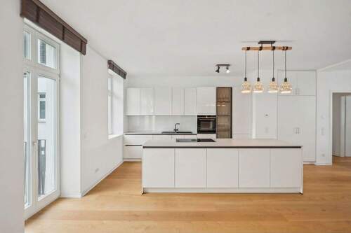 Moderne offene Wohnküche - Exklusives Wohnen vereint mit urbaner Lebensqualität