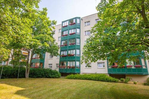 Ansicht hinten - 3 Zimmer Etagenwohnung zur Miete in Halle (Saale)