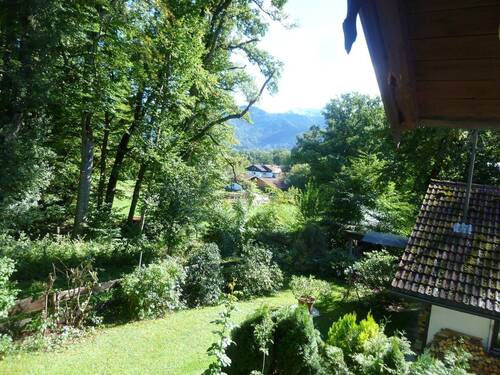 Sommerblick v. Balkon - 