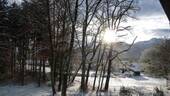 Winterblick v. Balkon - 