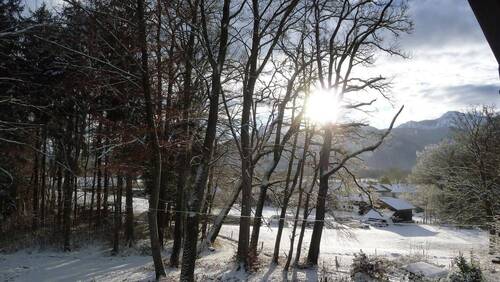 Winterblick v. Balkon - 