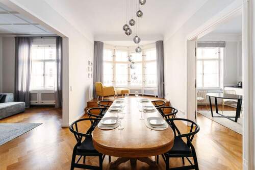 Esszimmer - Exklusiv sanierte Altbau Wohnung in Bestlage