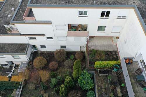 Vogelperspektive - 2 Zimmer Etagenwohnung in Tettnang