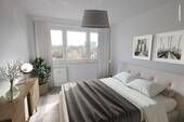 Beispielbild Schlafzimmer - 2 Zimmer Etagenwohnung zur Miete in Halle (Saale)