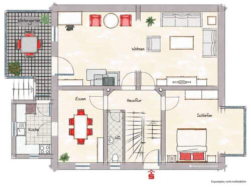 Mehrgenerationenhaus - Erdgeschoss - 
