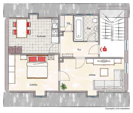 MFH - Dachgeschosswohnung - 