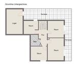 Skizze Grundriss Untergeschoss - 