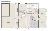 Skizze Grundriss Erdgeschoss - 
