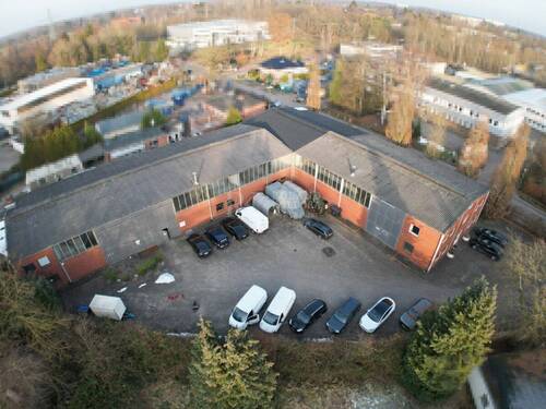 1 - Kopie - Gepflegtes Gewerbeareal in HH-Schnelsen: Produktions-Lagerhalle mit Hoffläche, Büro & Sozialflächen