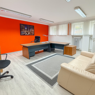 Großen Zimmer - *Außergewöhnlich helle Souterrain-Gewerbefläche in Nymphenburg*