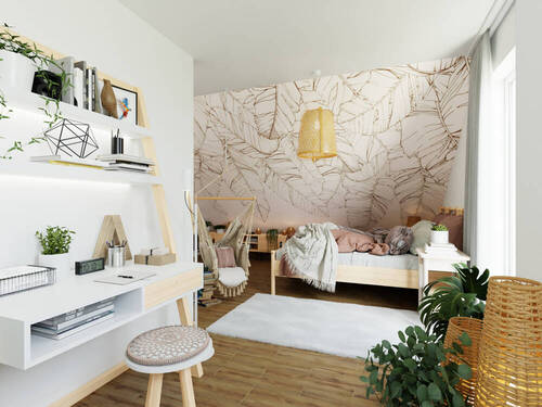 Visualisierung_Boho_Jugendzimmer - 