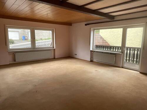 Wohnzimmer Obergeschoss - 9 Zimmer Einfamilienhaus in Münnerstadt