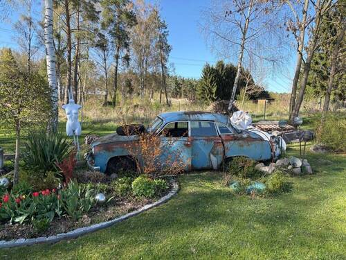 Stilleben im Gartenbereich - 