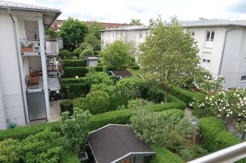 Ausblick vom Balkon - 