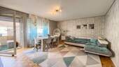 Wohnzimmer - Gepflegte 2-Zimmer Wohnung in Lüdenscheid (Kalve) zu vermieten