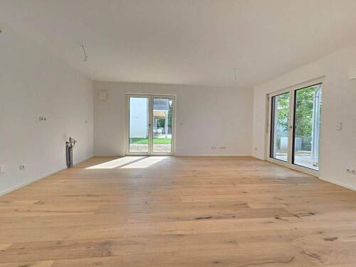 Wohn- Essbereich Küche - 2 Zimmer Terrassenwohnung zur Miete in Landshut