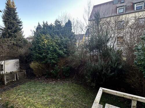 Gartenansicht - Mehrfamilienhaus, Wohnhaus mit 326,00 m&sup2; in Ulm zum Kaufen