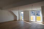 Wohnzimmer - Etagenwohnung mit 126,00 m² in Wiesbaden-Mainz-Kostheim zum Kaufen