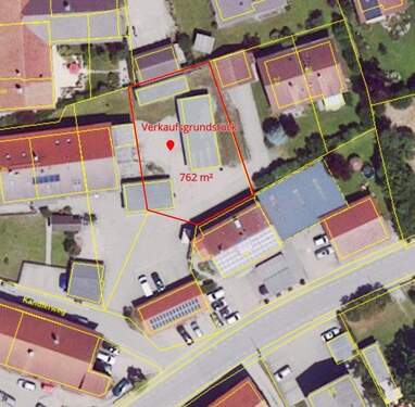 Umgriff Verkaufsgrundstück_EFH-ZFH_Quelle Bayernatlas - 