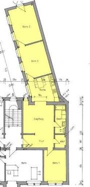 Grundriss - Studio, Praxis, Coworking-Space etc.