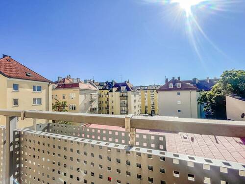 Ausblick vom Südbalkon - 