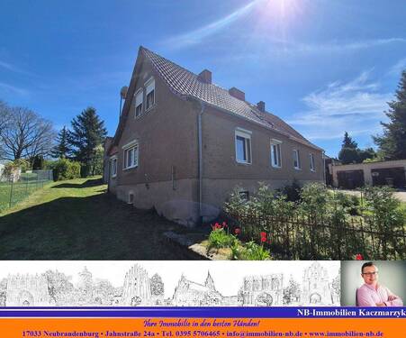 Rufen Sie uns an! - Doppelhaushälfte in der Feldberger Seenlandschaft, in reizvoller Naturlandschaft mit zahlreichen Seen