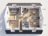 Grundriss OG - Visualisierung mit KI - 