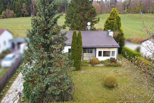 Luftbild mit Altbestand - Grundstück zum Kaufen in Starnberg-Söcking