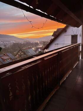 Sonnenaufgang Balkon OG - 