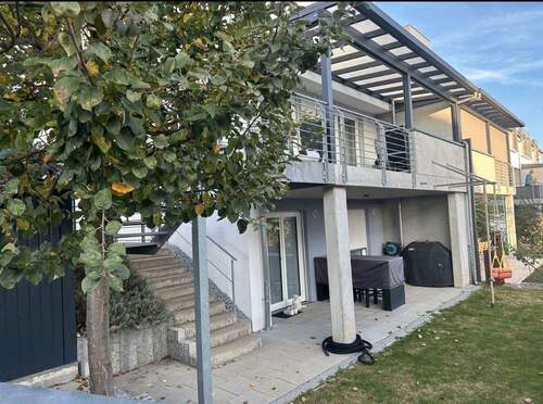 Garten/Terrasse/Balkon - 5 Zimmer Doppelhaushälfte zum Kaufen in Großmehring