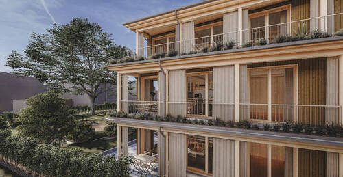 Balkonansicht - Etagenwohnung mit 151,70 m² in München zum Kaufen