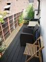 gemeinschaftlich nutzbarer DG-Balkon - 